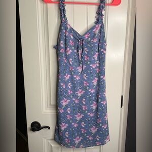Floral 90s babydoll dress